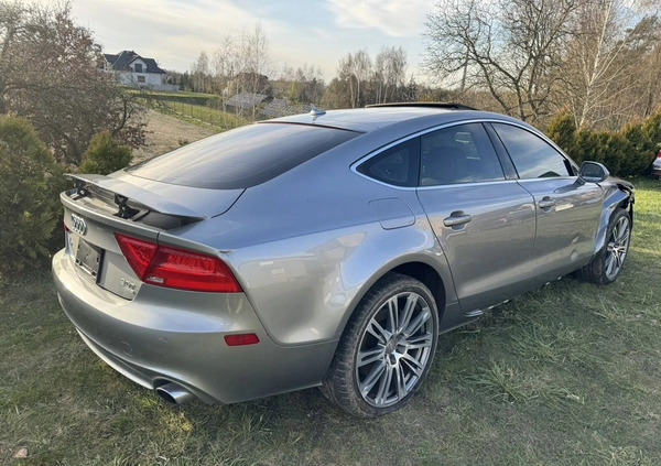 Audi A7 cena 38900 przebieg: 70042, rok produkcji 2012 z Iława małe 596